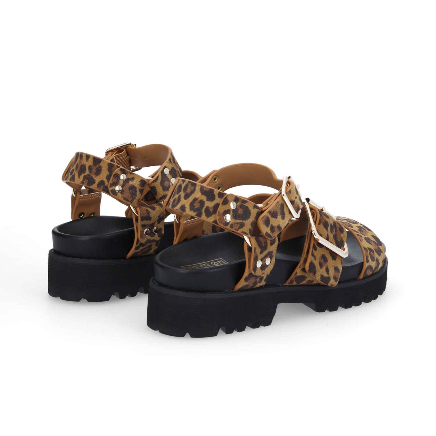 JUNE ANKLE W - SUEDE LEO - BEIGE
